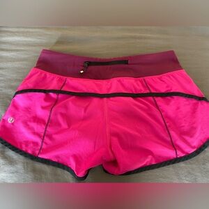 Lululemon speed up shorts